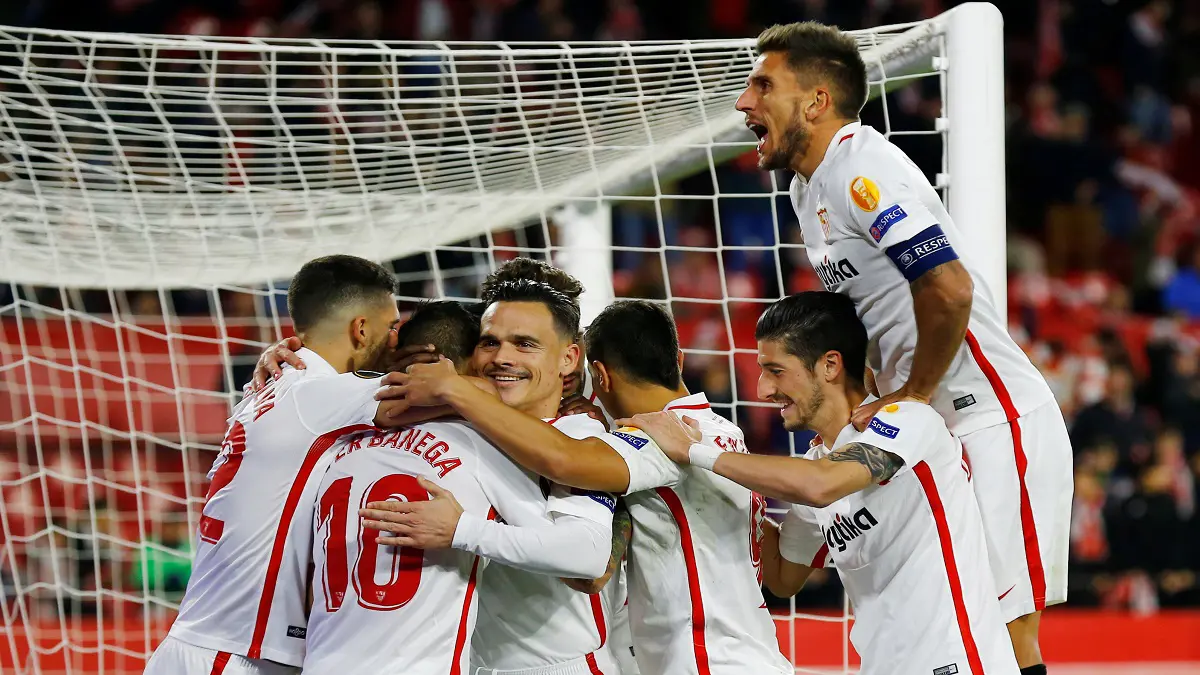 إشبيلية يهزم جيرونا ويرافق نادي برشلونة في صدارة ترتيب الدوري الإسباني