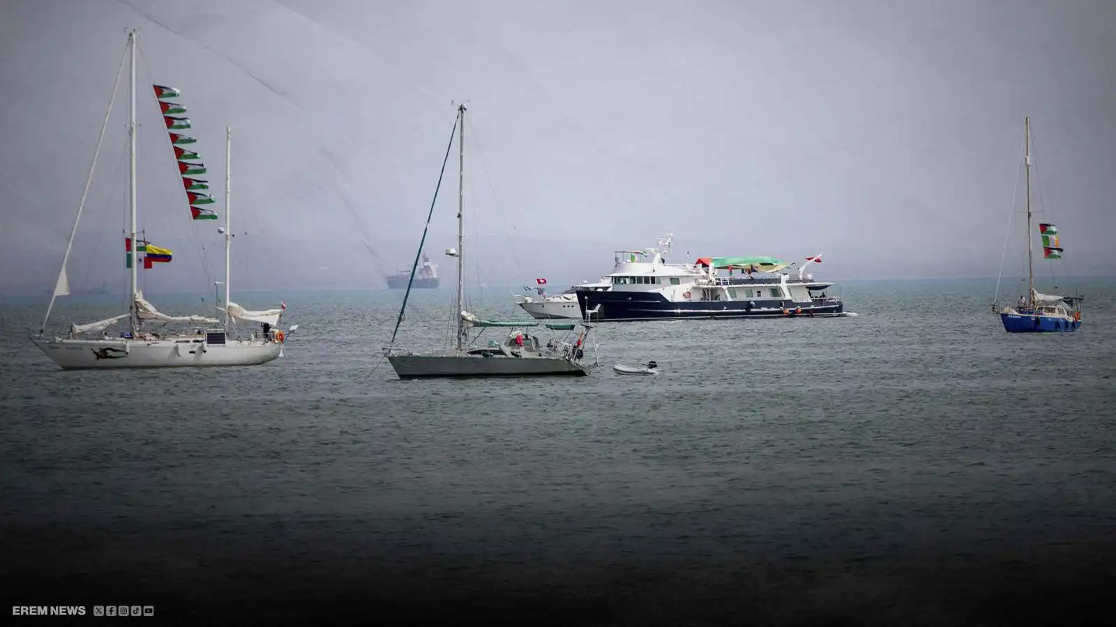 "أساليب عدائية ومحاولات إغراق“.. كيف اعترض الجيش الإسرائيلي "أسطول الصمود"؟