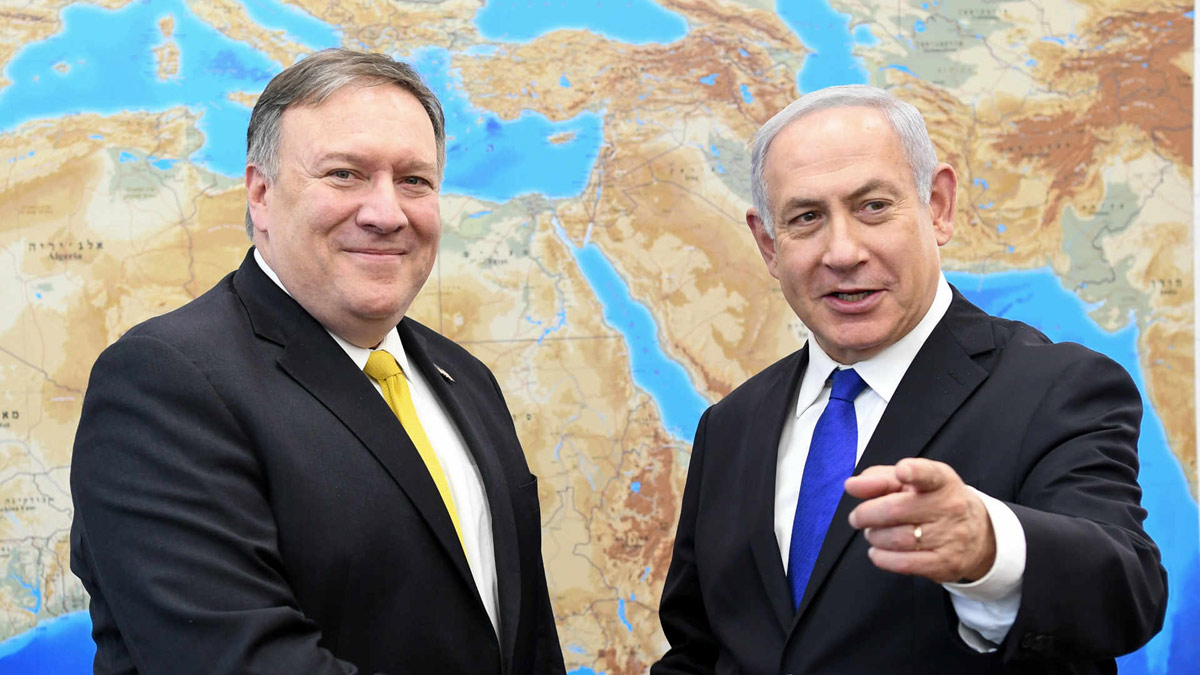 بومبيو ونتنياهو يتعهدان بمواصلة التعاون بشأن سوريا وإيران