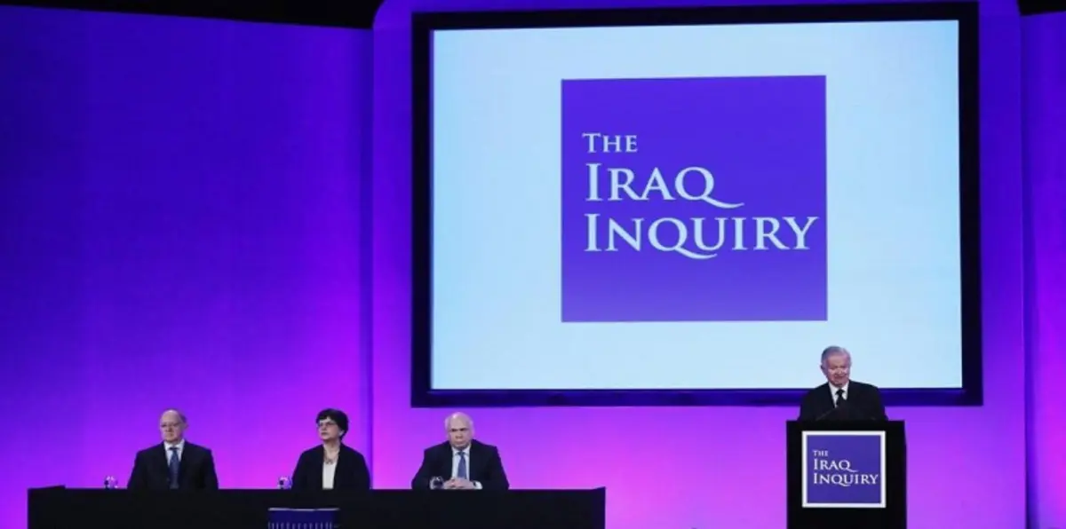 إعلان التقرير النهائي للجنة "تشيلكوت" للتحقيق في حرب العراق