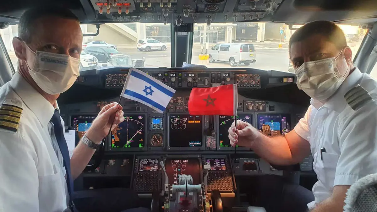 المغرب يدشن أول خط جوي مباشر مع إسرائيل