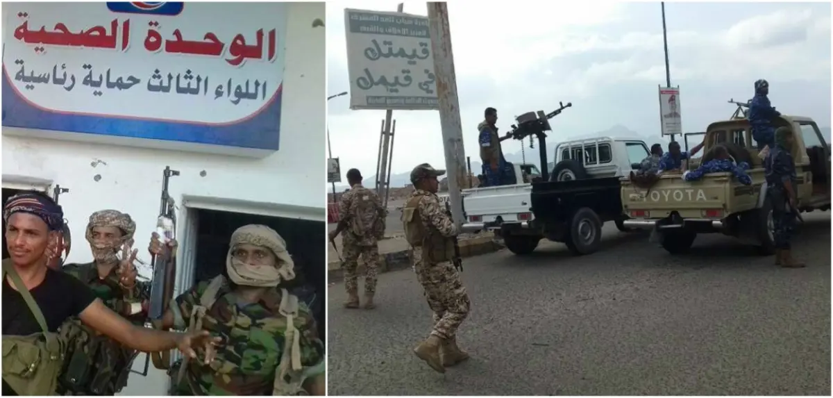 "المقاومة الجنوبية" تبدأ إحكام قبضتها على عدن.. معسكرات "الحماية الرئاسية" تتساقط