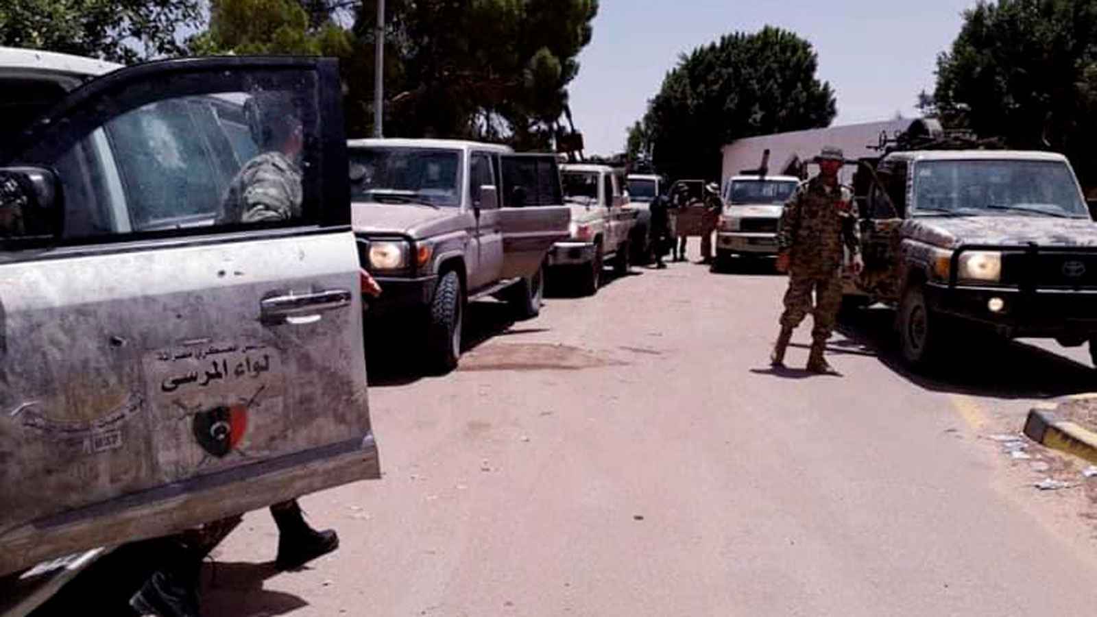 بقيادة مطلوب دوليًا.. "سرية الموت" تتقدم باتجاه طرابلس الليبية (صور)