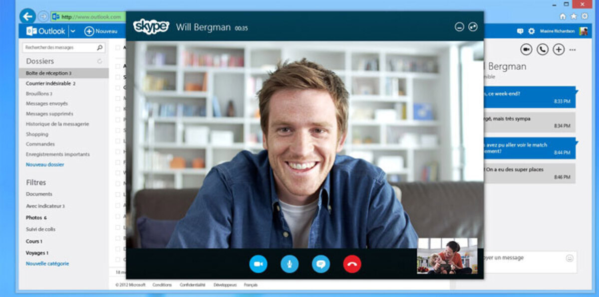 مايكروسوفت توقف دعم سكايب لأجهزة التلفاز الذكي