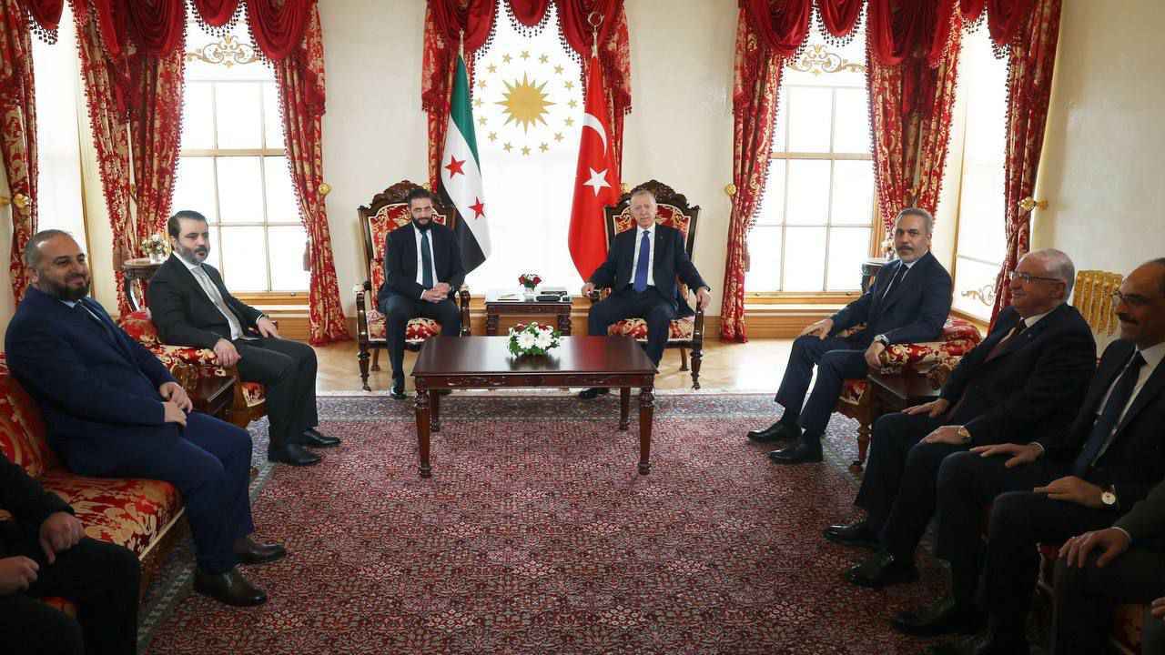 أردوغان يلتقي الشرع في إسطنبول