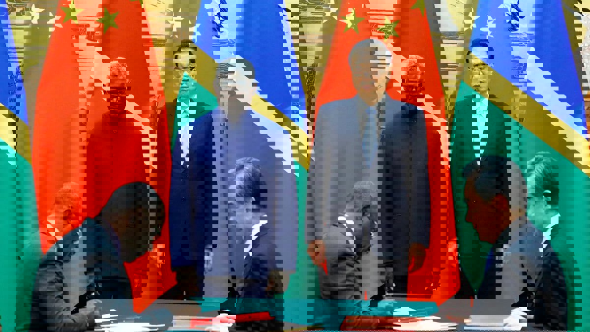 جزر سليمان تدافع عن اتفاقها الأمني مع الصين