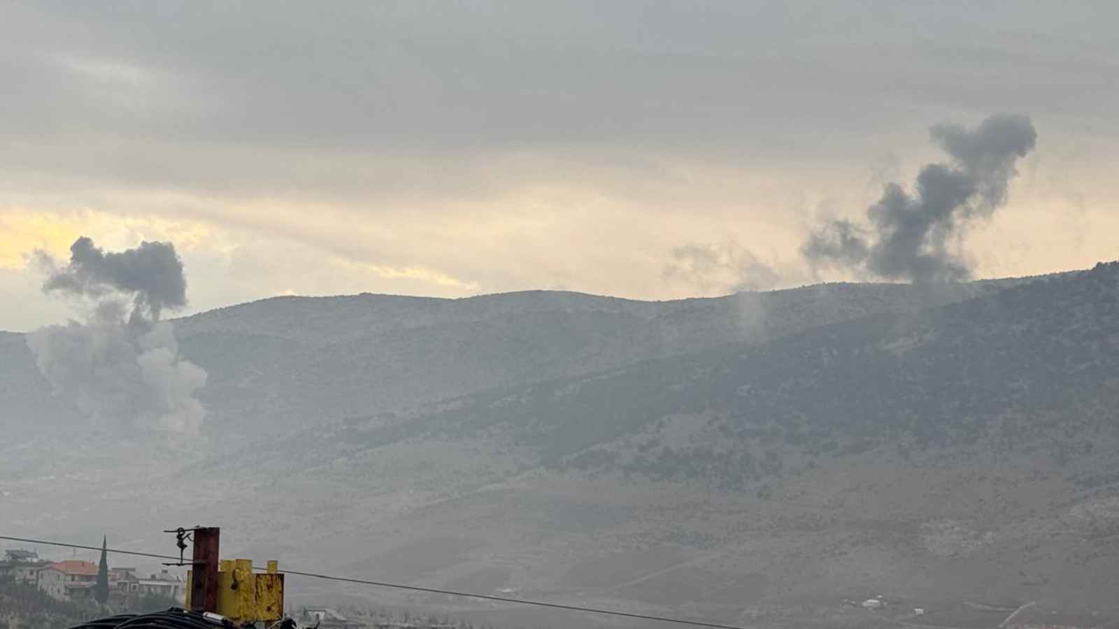 إسرائيل تشن غارات عنيفة على البقاع اللبناني