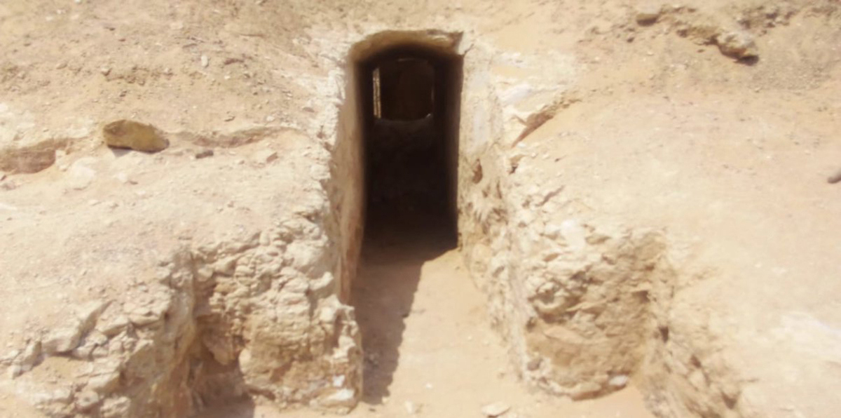 الآثار المصرية تعلن الكشف عن مقبرة صخرية بالجيزة (صور)