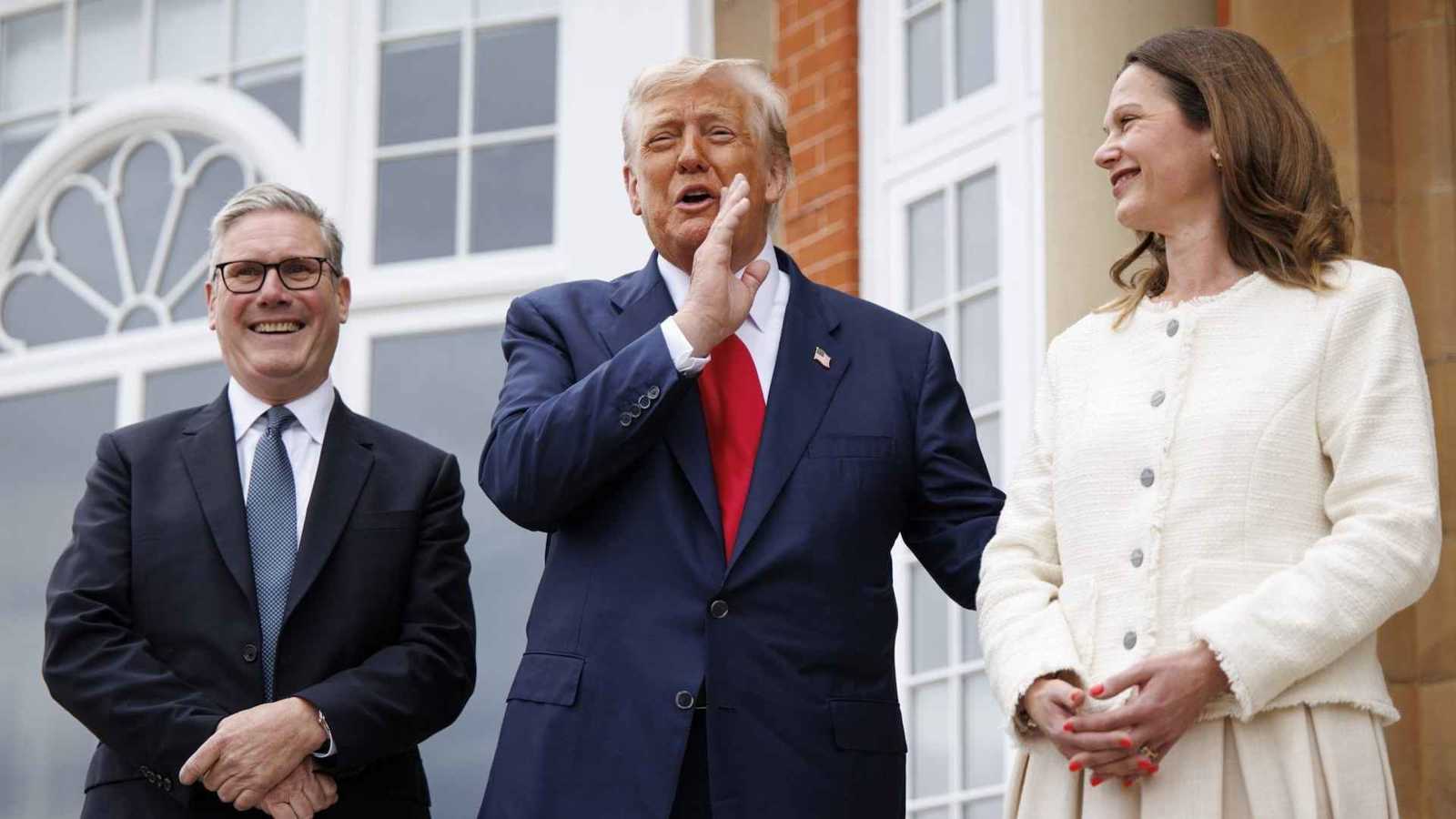 تحظى بإعجابه.. بريطانيا تعوّل على زوجة ستارمر لنيل رضا ترامب