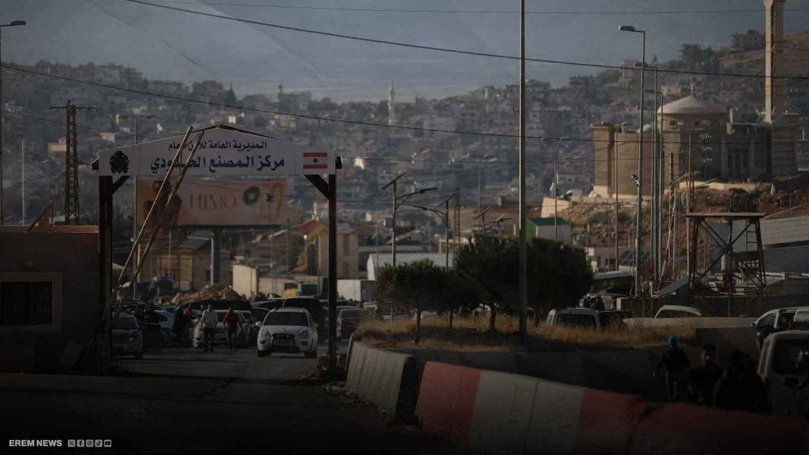 الحدود السورية اللبنانية