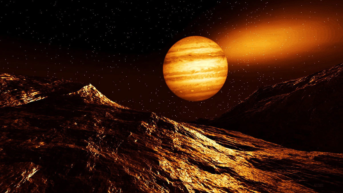 يبعد 129 سنة ضوئية.. الكشف عن أول صورة لكوكب المشتري الهائل (فيديو)