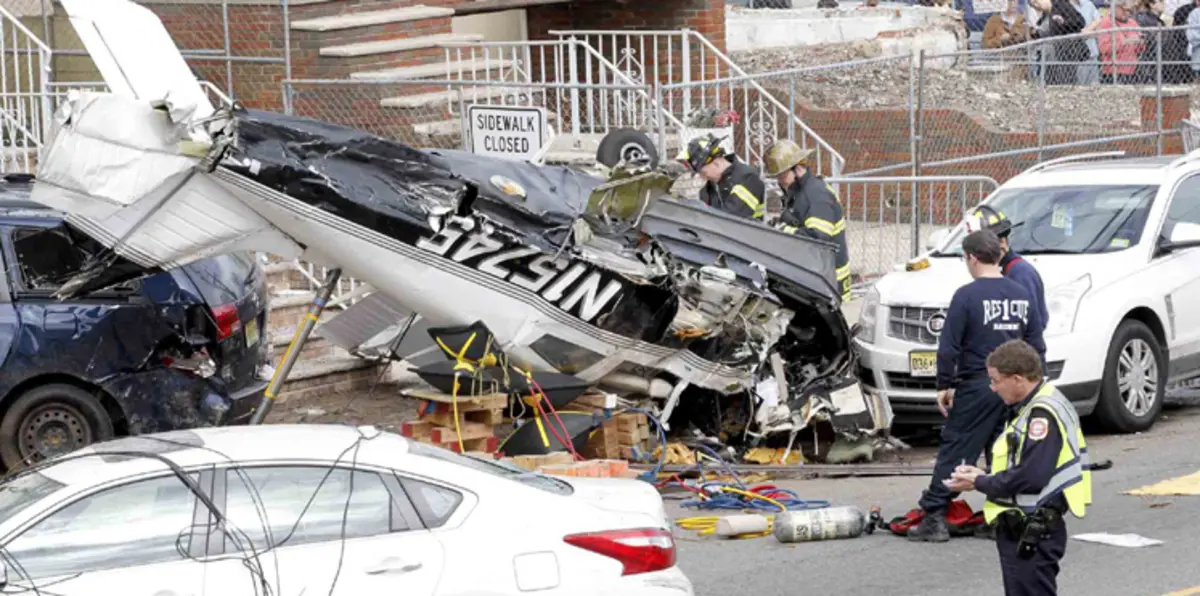 تحطم طائرة خاصة ومقتل طاقمها في ولاية نيوجيرسي