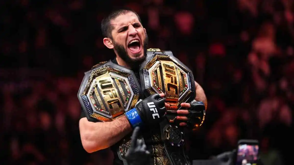 UFC 322.. إسلام ماخاشيف يهزم مادالينا ويحقق إنجازا تاريخيا (فيديو)