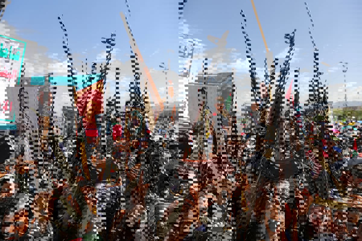 ميليشيا الحوثي تعلن إسقاط مسيّرة أمريكية فوق محافظة البيضاء