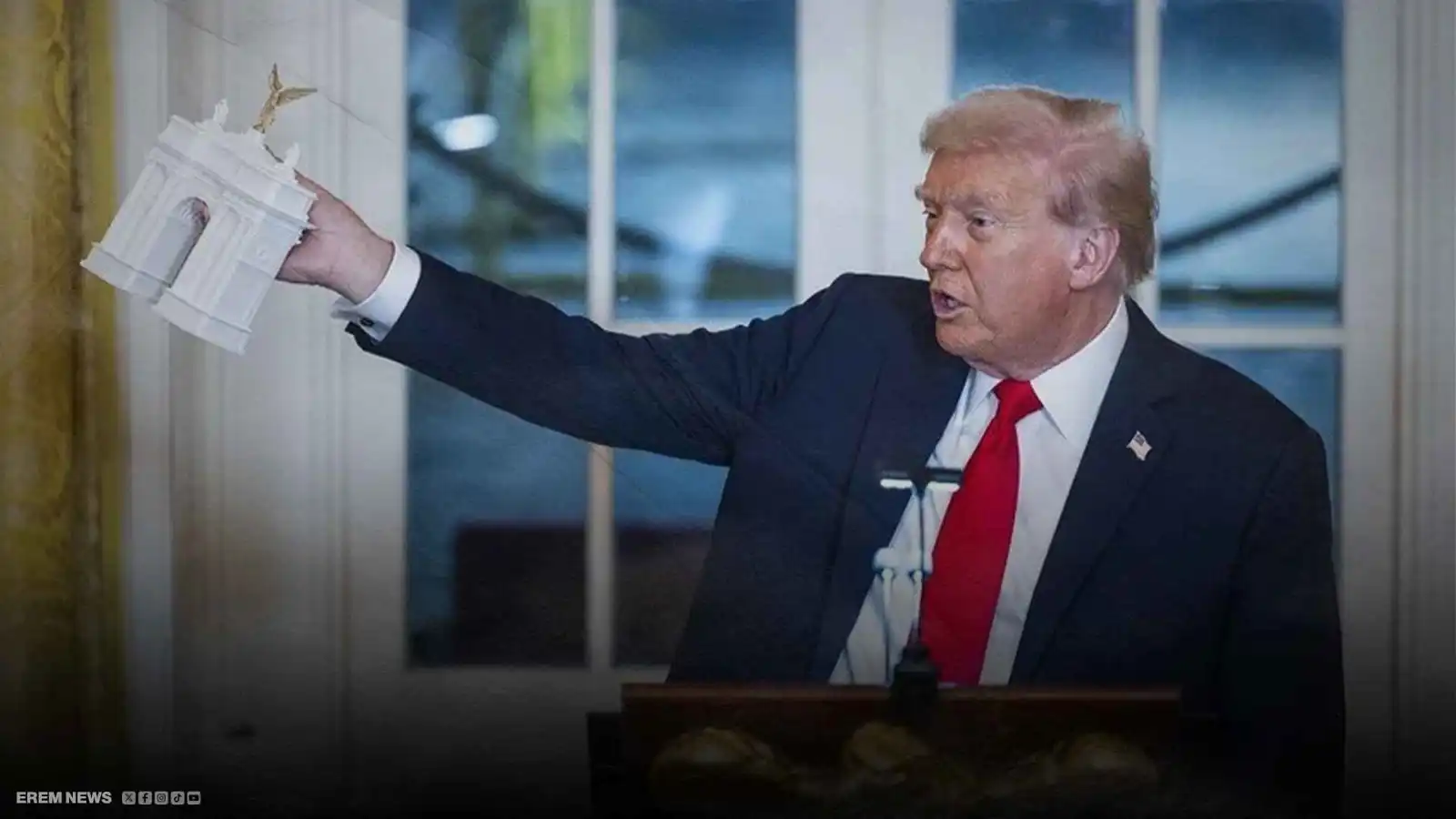 مشروع ترامب الجديد.. "قوس النصر" يثير الجدل في واشنطن (فيديو إرم)