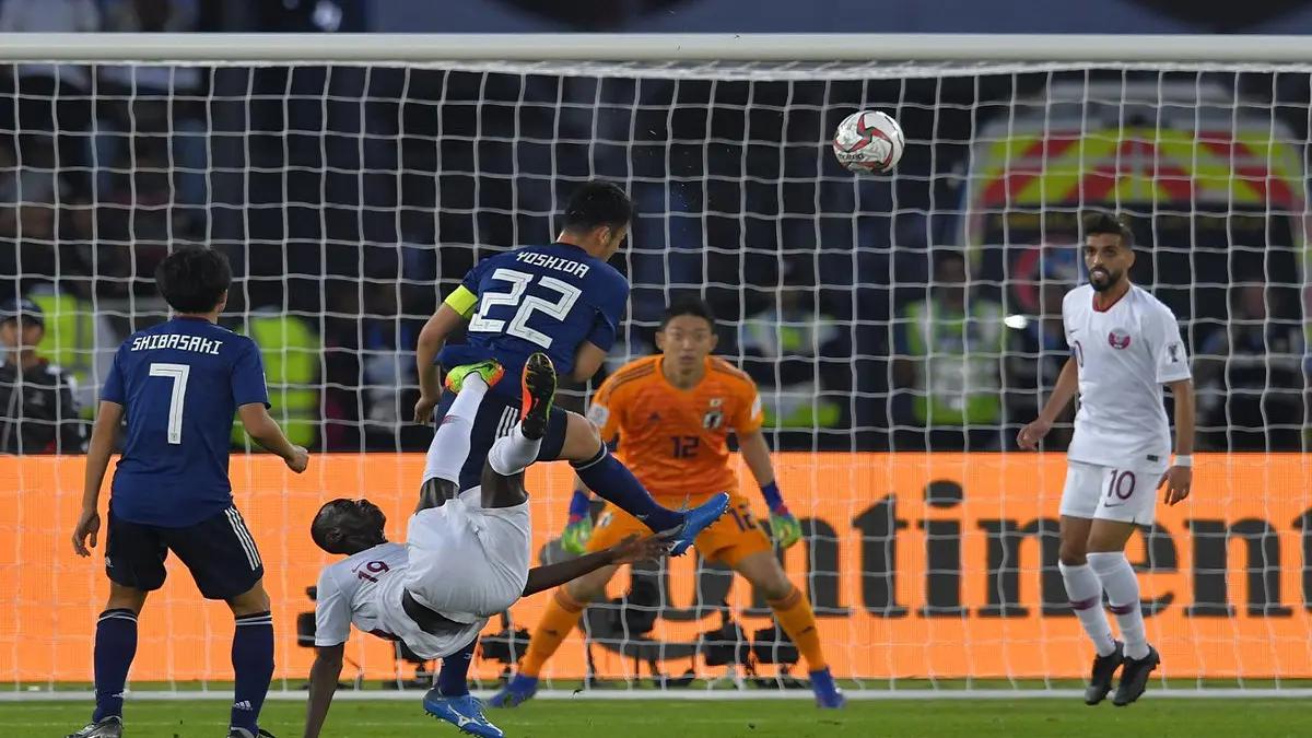 أهداف مباراة اليابان وقطر.. 3/1 للعنابي (فيديو)