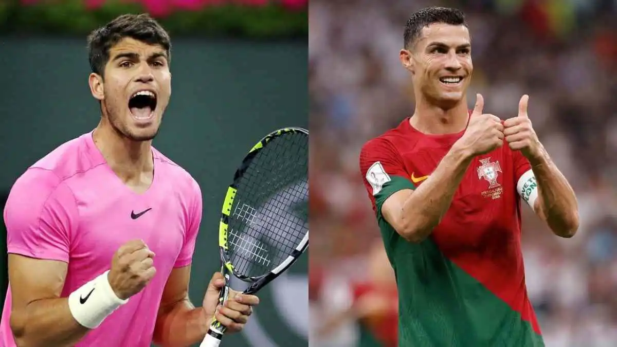 بينهم رونالدو.. ألكاراز يختار أفضل 5 لاعبين في التاريخ