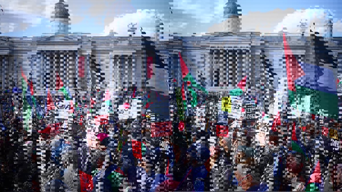 تزامنا مع يوم الأرض.. مظاهرات عبر العالم تطالب بوقف النار في غزة