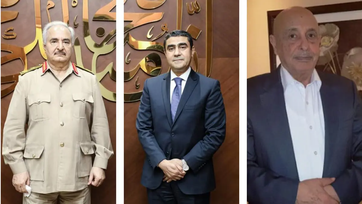 رئيس اللجنة المصرية المختصة بالشأن الليبي يلتقي حفتر وعقيلة صالح