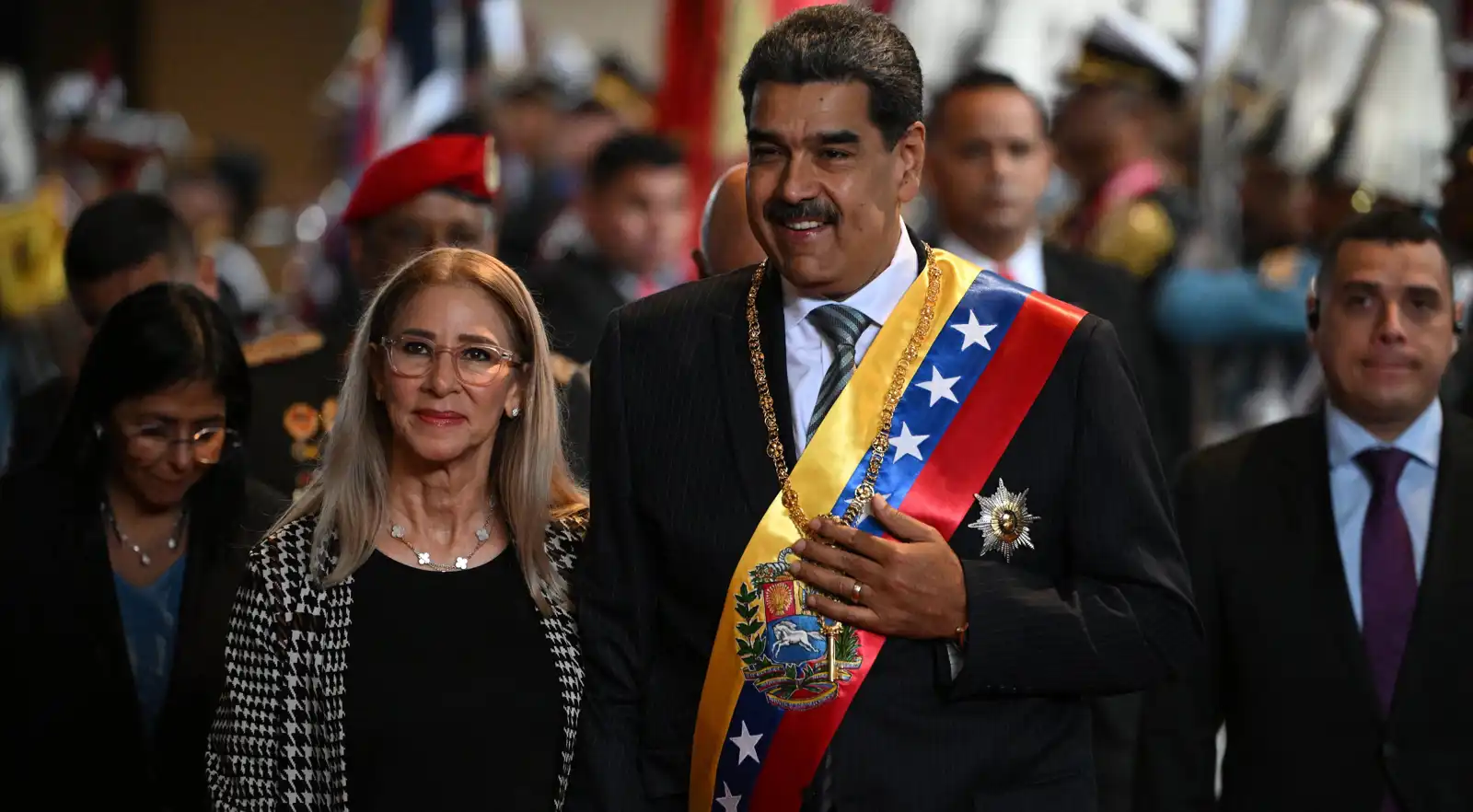 مادورو وزوجته