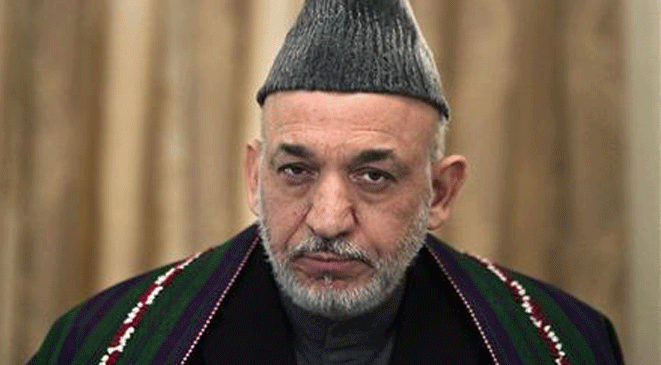 كرزاي: السلام في أفغانستان مرتبط بالنفود الأجنبي