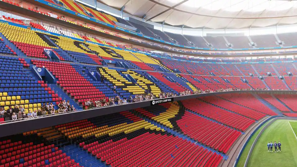 برشلونة يكشف سر تأخر عودته إلى ملعب "كامب نو"