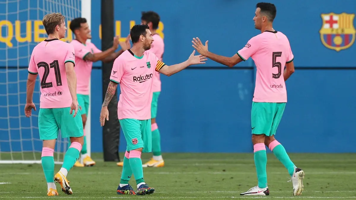 ميسي يسجل هدفين وبرشلونة يحقق فوزه الثاني استعدادا للموسم الجديد (فيديو)