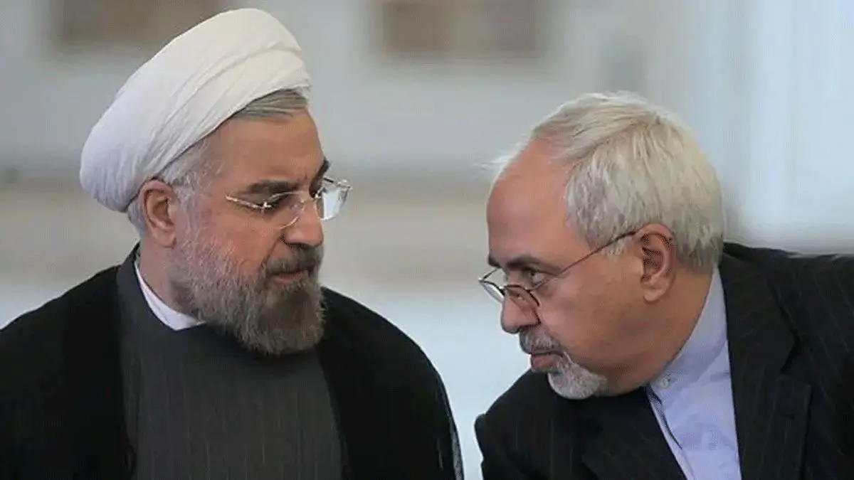مسؤول إيراني يكشف عن خلاف بين ظريف وروحاني حول السياسة الخارجية