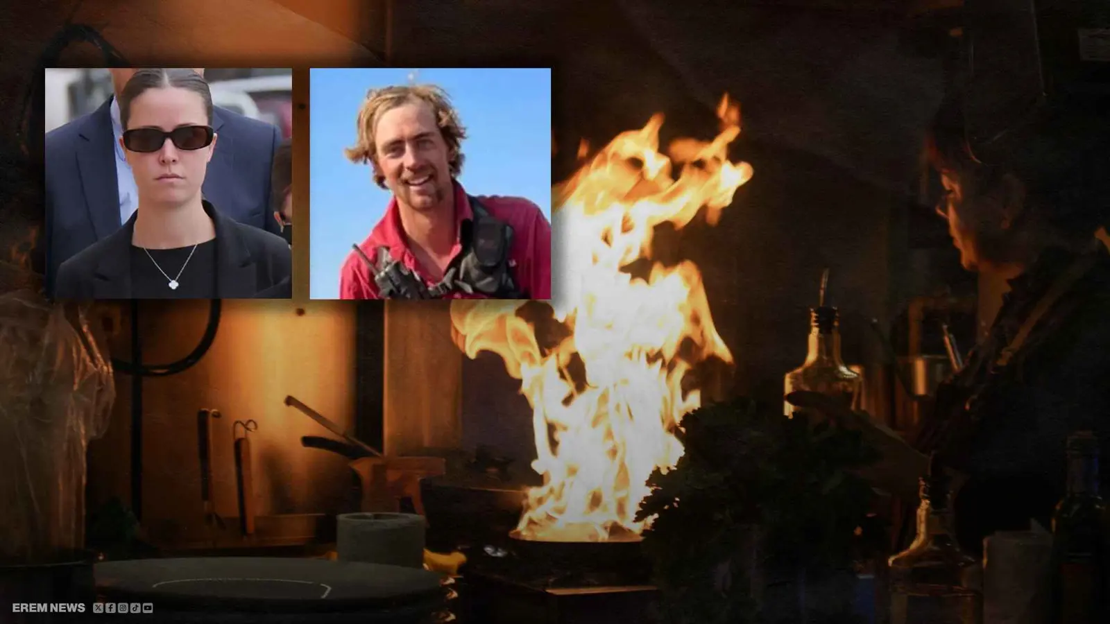 قال لها "مكانك المطبخ".. فأحرقته