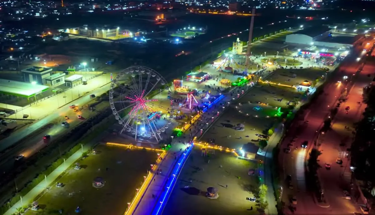 قذفت الأطفال في الهواء.. سقوط مرعب للعبة ملاه ٍفي العراق (فيديو)