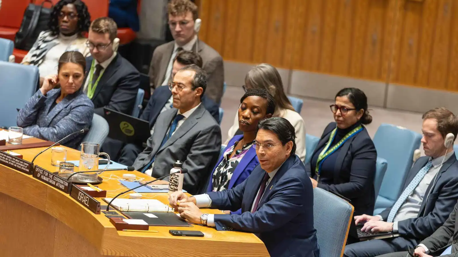 إسرائيل تتهم الأمم المتحدة بالتخلي عن الإيرانيين أمام نظامهم