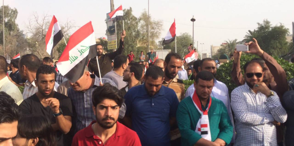 الرئيس العراقي يدعو العبادي إلى "الاستجابة السريعة" لمطالب المتظاهرين في البصرة