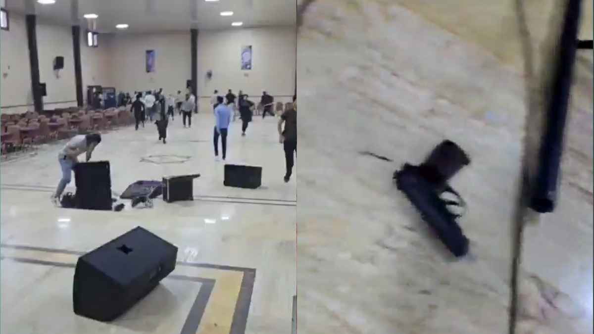 رصاص ودمار.. هجوم على حفل للفنان السوري محمد الشيخ في إدلب (فيديو)