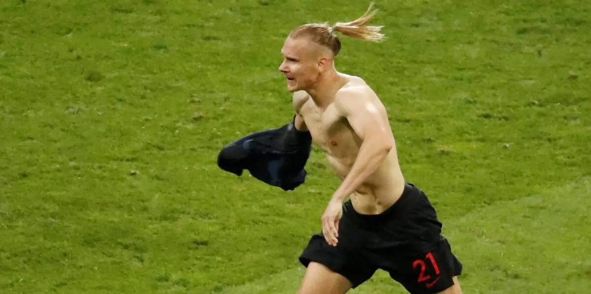 فيدا مدافع منتخب كرواتيا قد يوقف بسبب عبارات سياسية (فيديو)