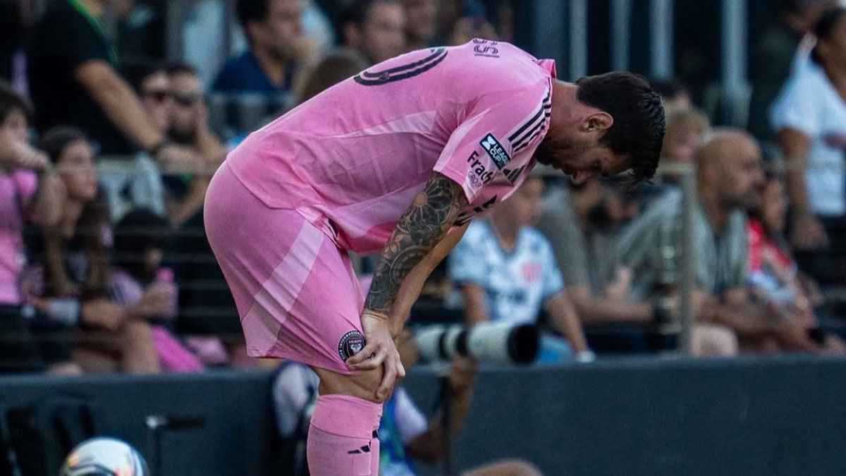 إنتر ميامي يكشف تشخيص إصابة ميسي