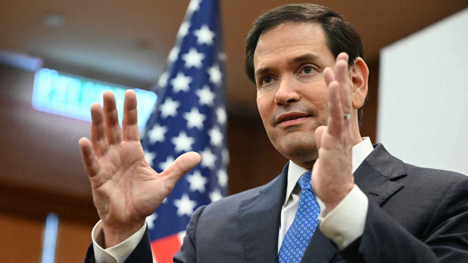 روبيو: لن تكون هناك دولة فلسطينية دون موافقة إسرائيل