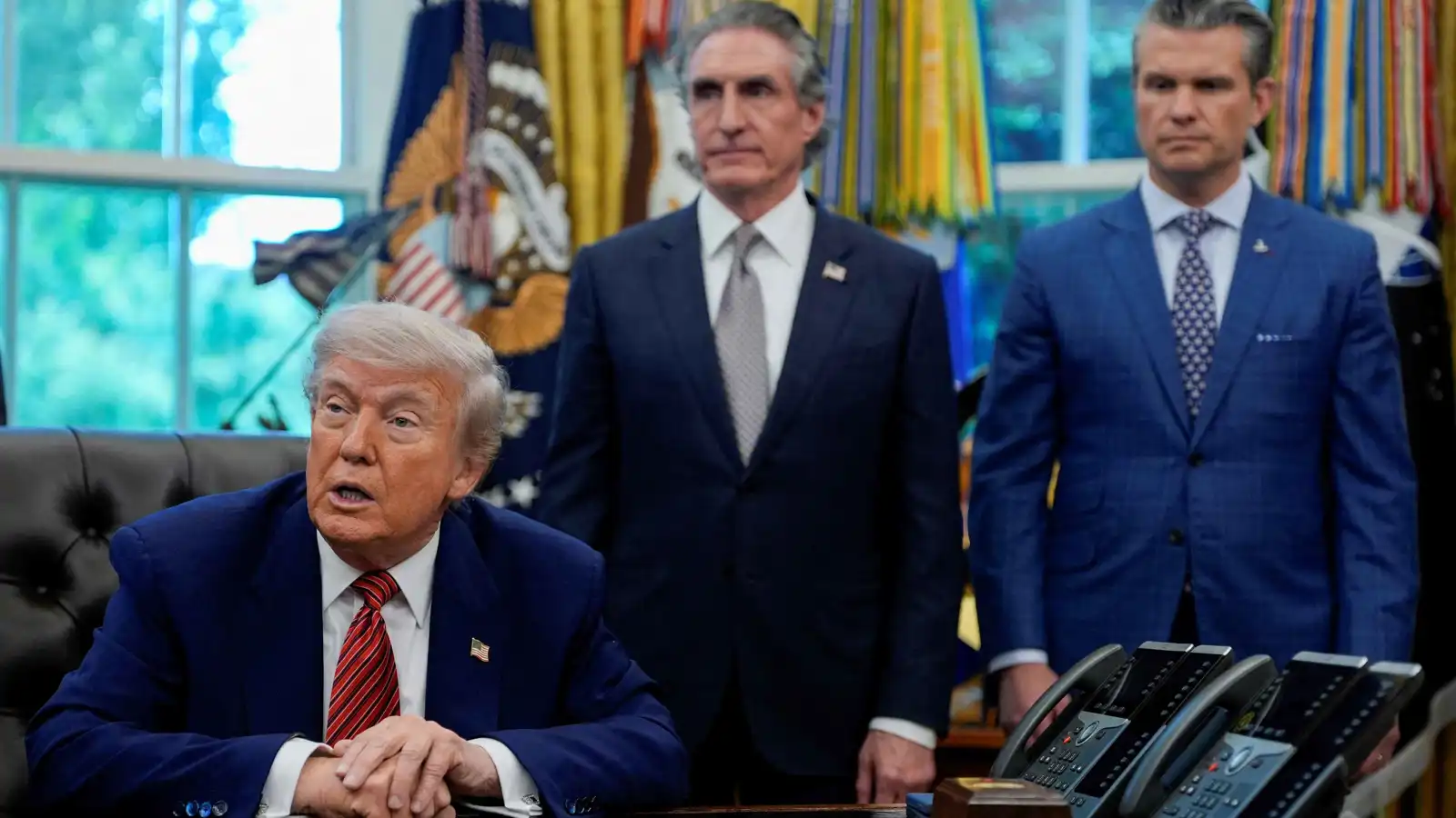 ترامب يبدي استعداداً لإنهاء الحرب ضد إيران دون إعادة فتح هرمز