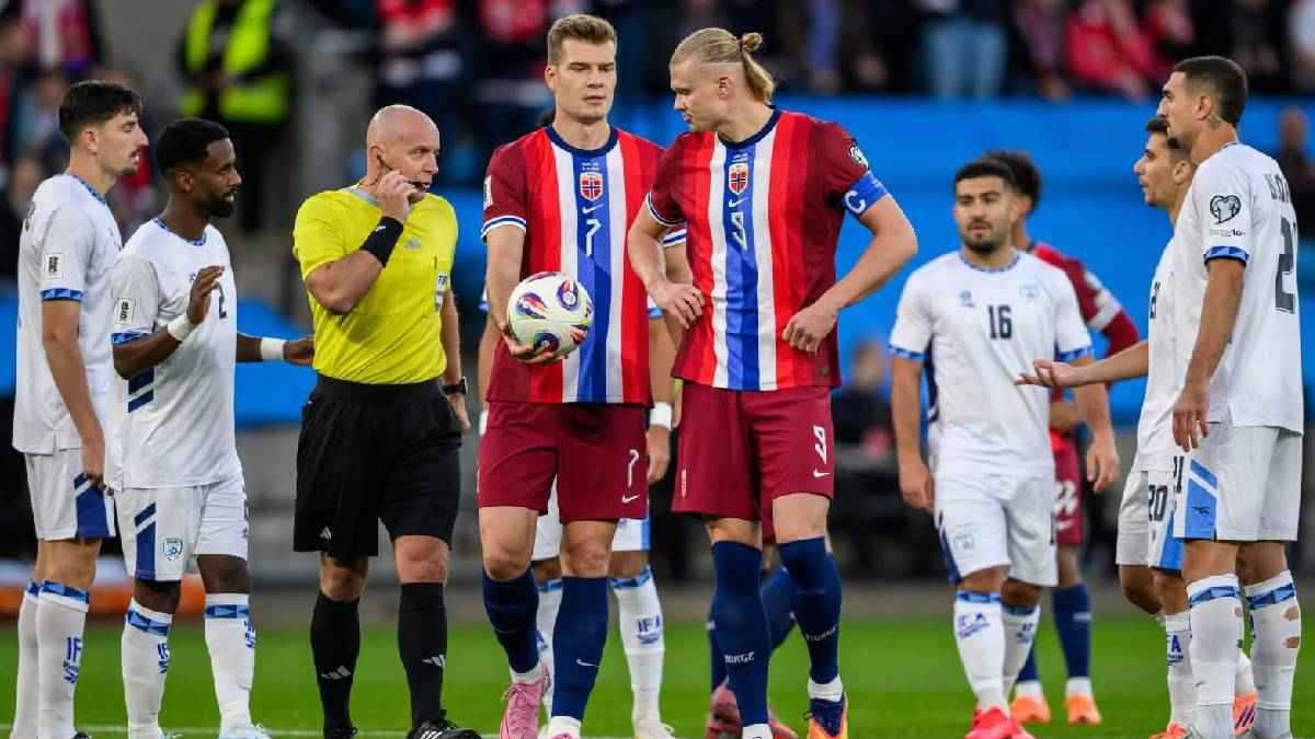 التنفيذ والإعادة.. هالاند يهدر ضربة جزاء أمام منتخب إسرائيل (فيديو)