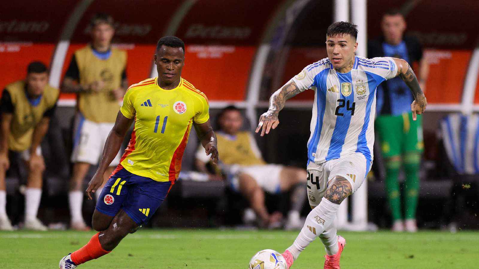 إنزو فرنانديز يصدر بيانًا بسبب الاحتفال العنصري (صورة)