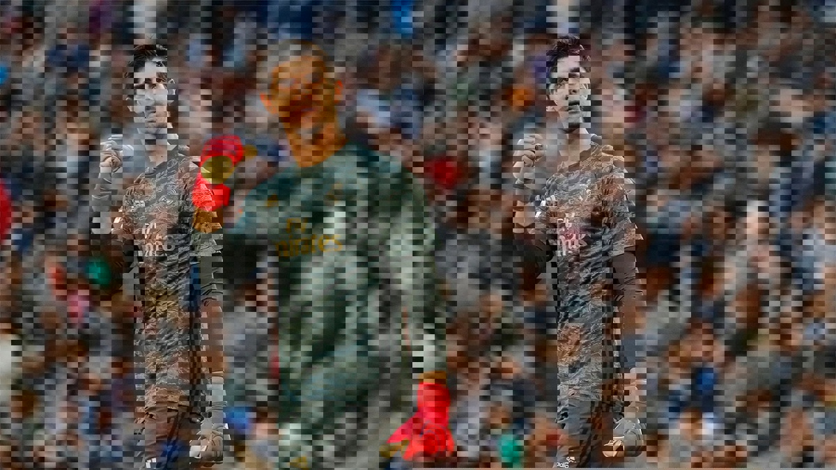 يقترب من تكرار إنجاز كاسياس.. إحصائية مذهلة لكورتوا مع ريال مدريد