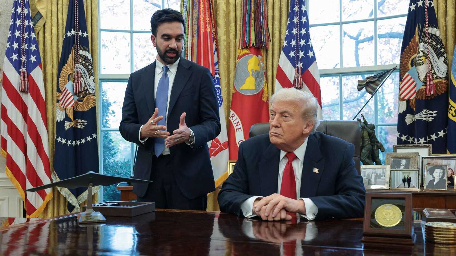 ماذا دار في أول لقاء بين ترامب وممداني؟