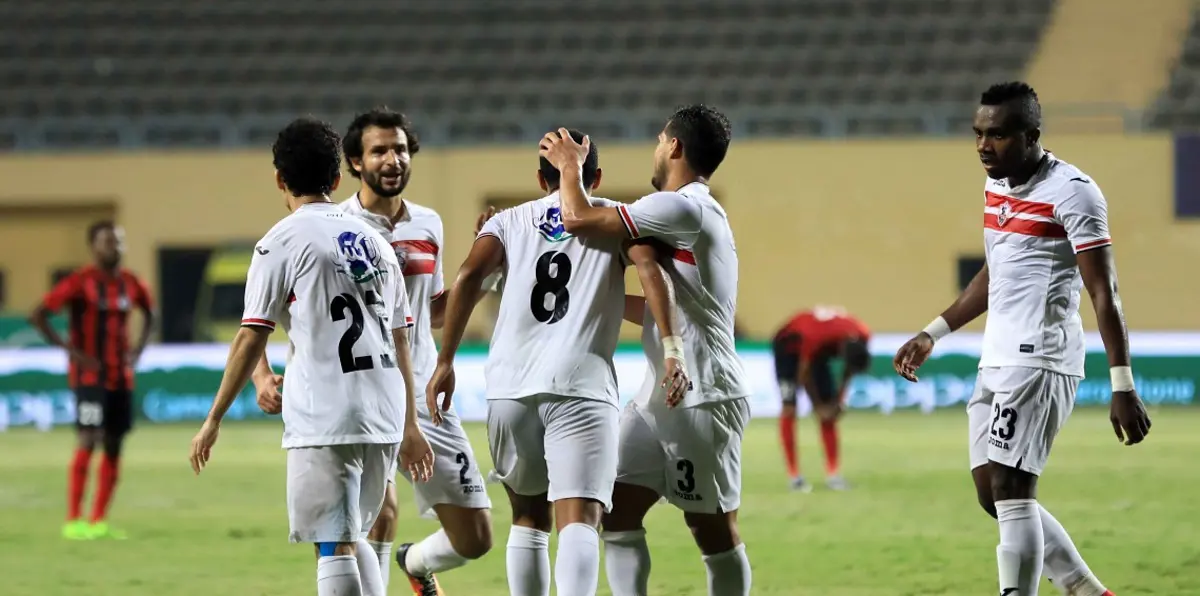 ثنائية أتشيمبونج في الاتحاد تعيد نادي الزمالك إلى المركز الرابع في ترتيب الدوري المصري (فيديو)