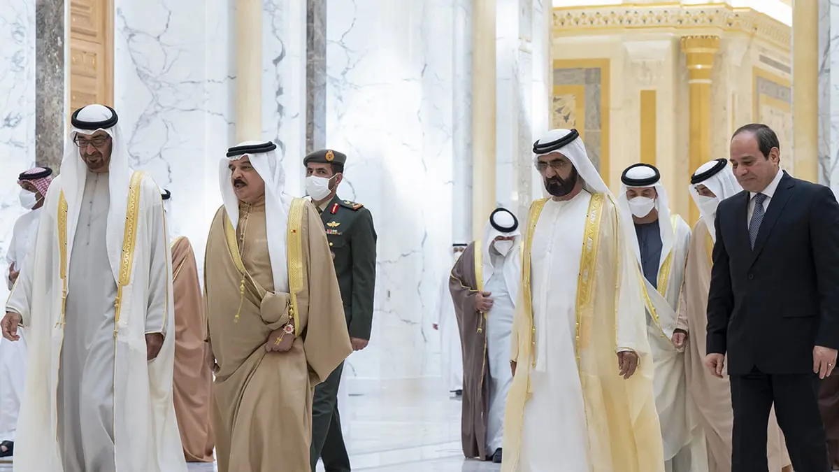 أبوظبي.. قادة الإمارات والبحرين ومصر يدعون لموقف دولي حازم ضد ميليشيات الحوثي