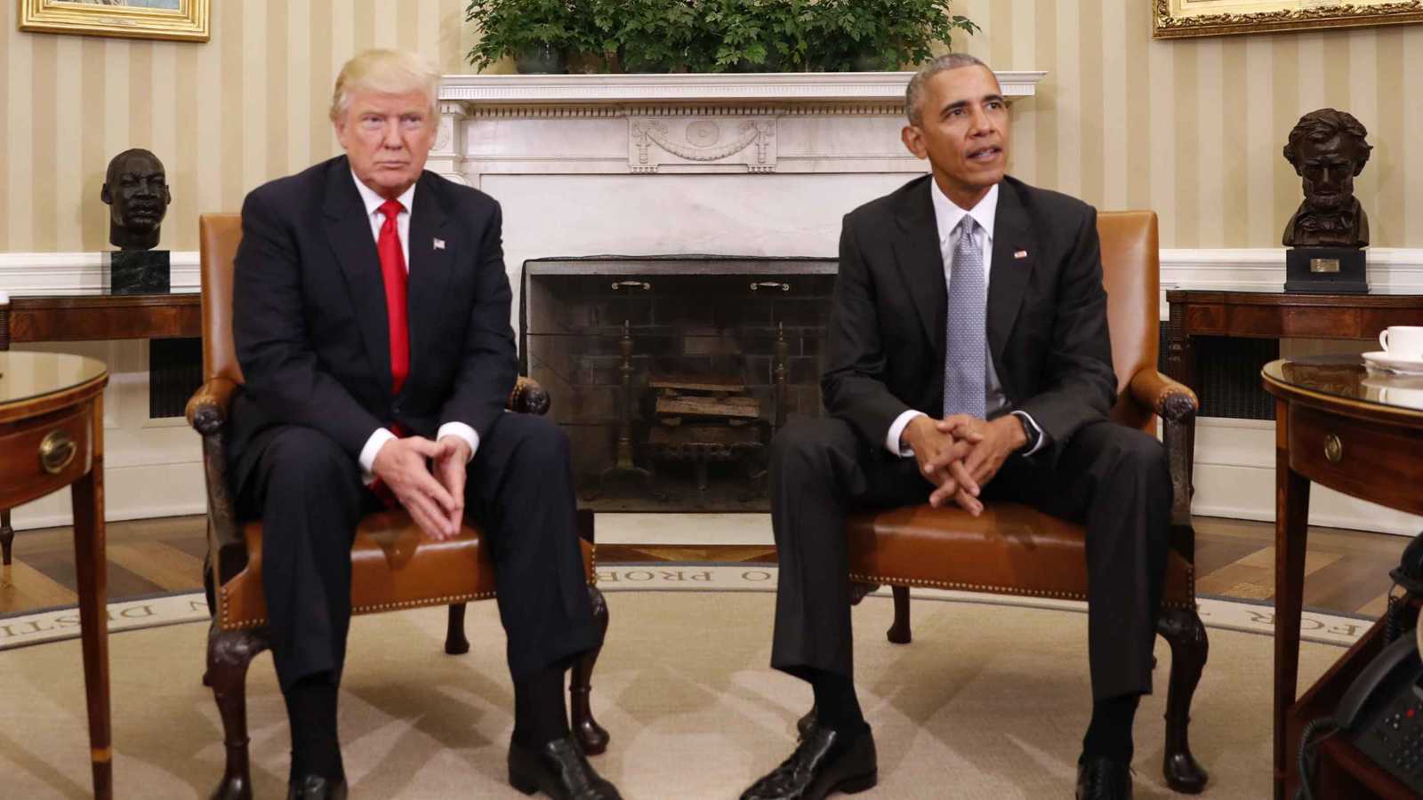 ترامب ينشر فيديو مفبركا يظهر اعتقال أوباما وزجه في السجن