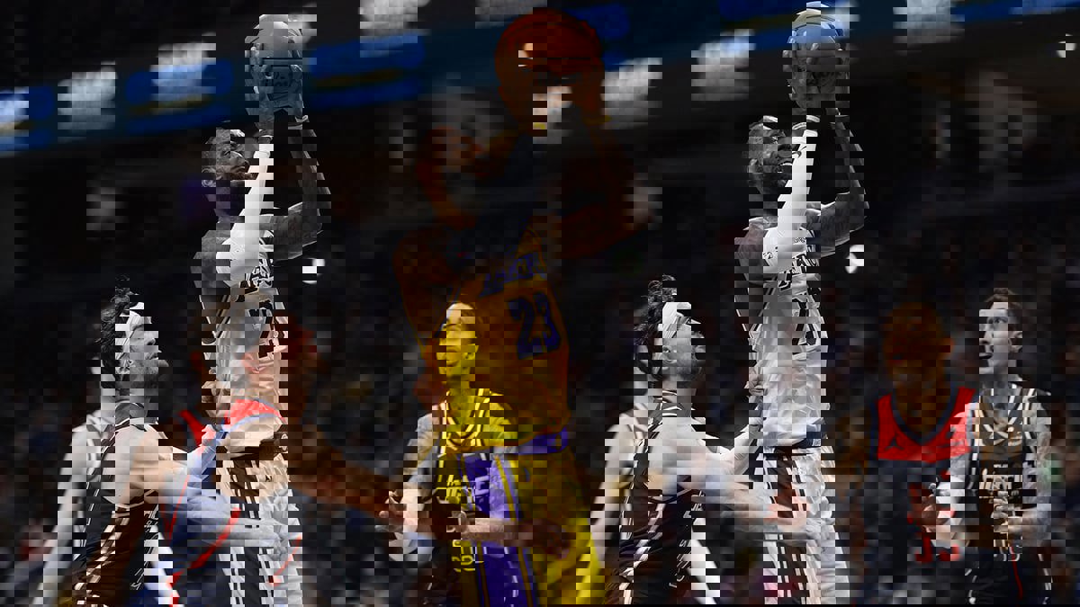 NBA.. ليكرز يسحق واشنطن ويزاردز 