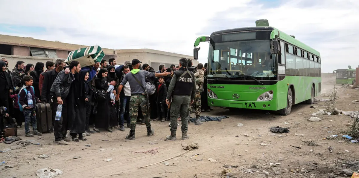 النظام السوري يعلن أن جنوب الغوطة الشرقية بات "خاليًا" من الفصائل المعارضة‎