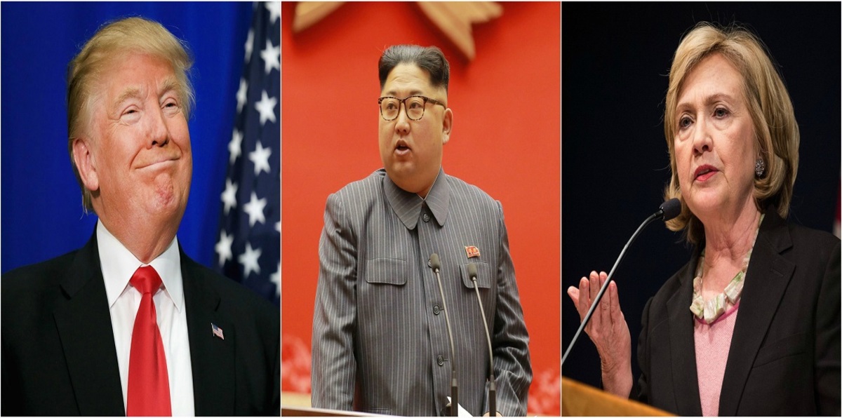 ترامب يغازل كيم جونغ أون.. وكلينتون تندد وتطالب بـ"الحنكة"