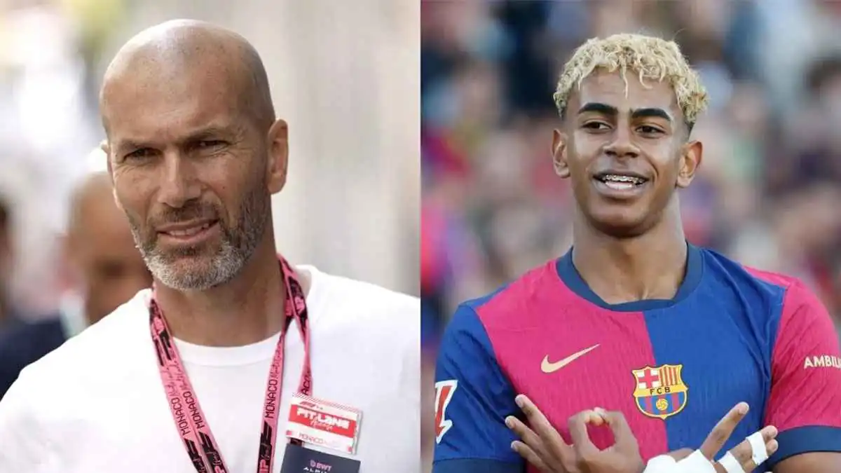 يُصيبني بالقشعريرة.. زيدان يتحدث عن إعجابه الشديد بلامين يامال