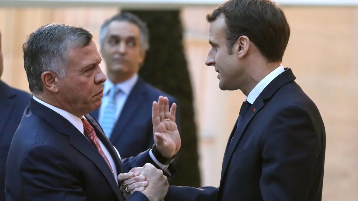 ماكرون يشدد على رفض بلاده الاعتراف بسيادة إسرائيل على الجولان