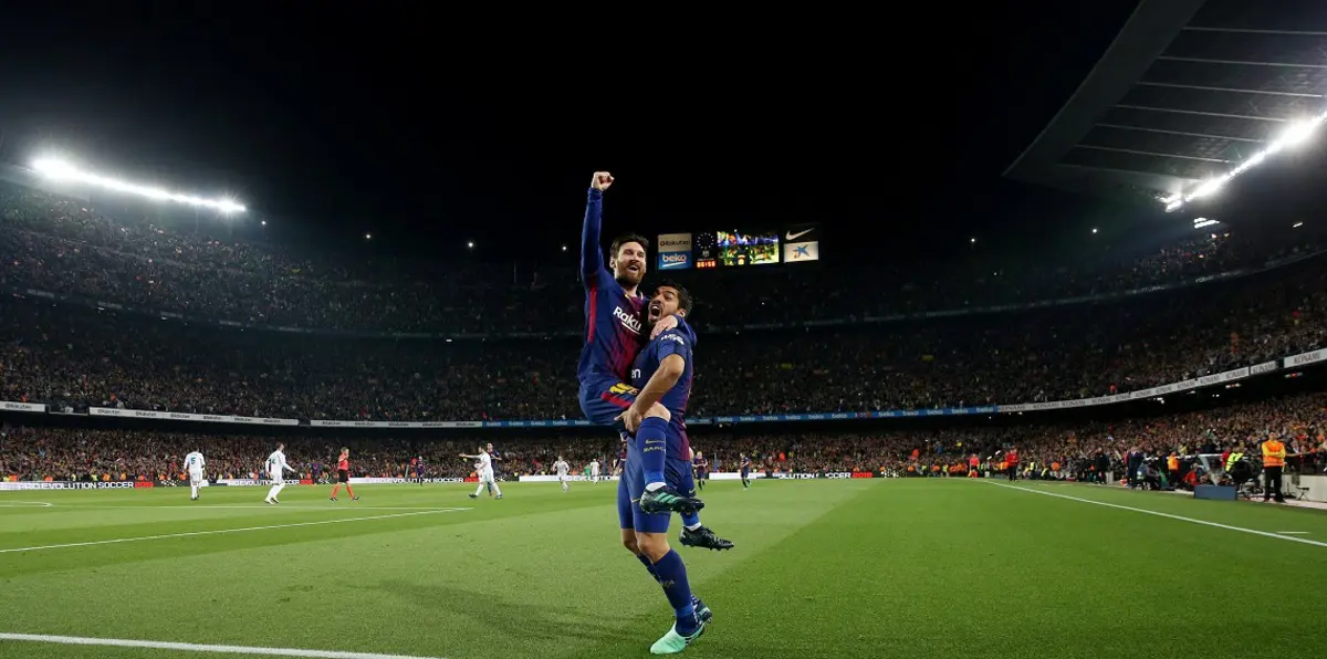 ترتيب هدافي الدوري الإسباني بعد أهداف ميسي ورونالدو وسواريز في مباراة برشلونة وريال مدريد (صورة)